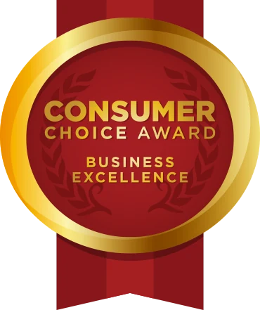 Consumer Choice Award 2024 medallion for Business Excellence, awarded to TV Mounting Kelowna